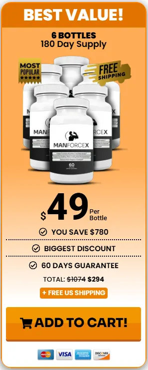 ManForceX  6 Bottle Price